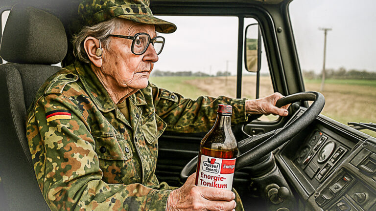 Kriegsbereit im Rückwärtsgang – Deutschland mobilisiert seine Rentnerflotte