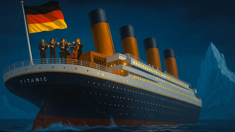 Spiel mir das Lied vom Tod – auf dem Deck der deutschen Demokratie