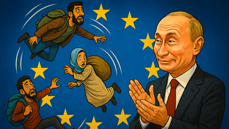 Wenn Putin die Flüchtlingsströme dirigiert – und wir noch denken, er sei charmant