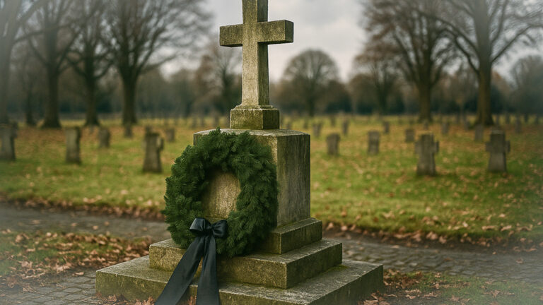 Zwischen Kranz und Klick – Warum Deutschland nur sonntags trauert